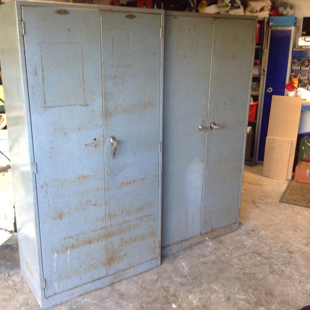 Vintage industrial metal cupboards in Bournville, West Midlands Gumtree