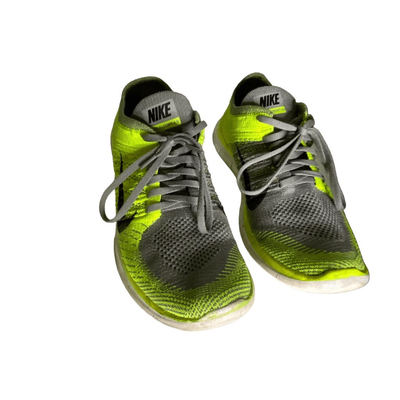 Nike flyknit neon green top