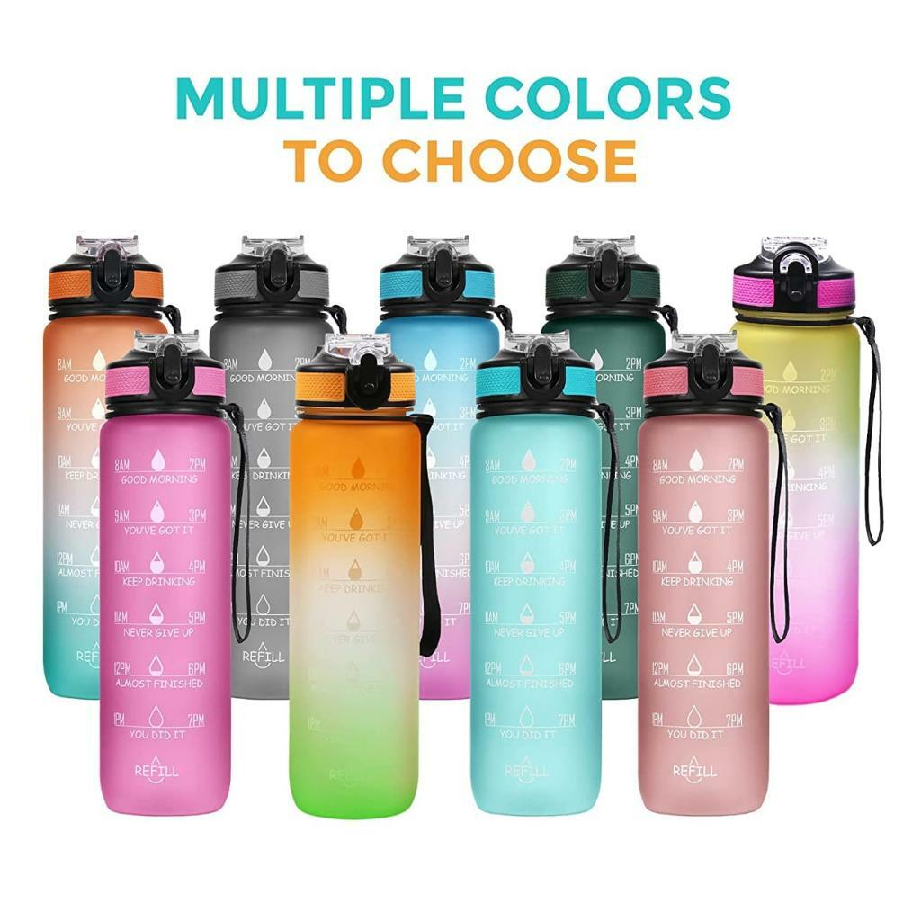 Unbreakabnew Motivational 1 Liter 1000 Ml Sipper Water Bottle In Newton Mearns Glasgow Gumtree