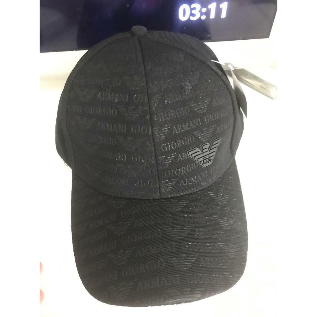 armani cap grey