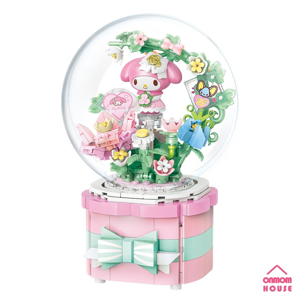 オルゴール Sanrio My Melody Wooden Music Box Train My Melody