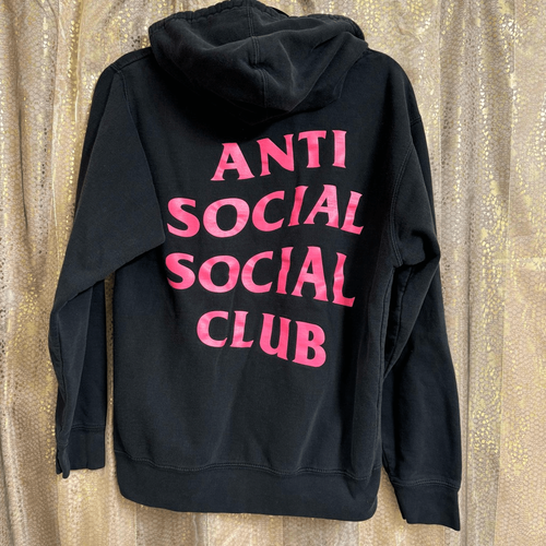 パーカー・フーディ Anti Social Social Club Cancelled Hoodie Black Pink X SS 20 Anti Social Social Club Cancelled Hoodie Black Pink X SS 20
