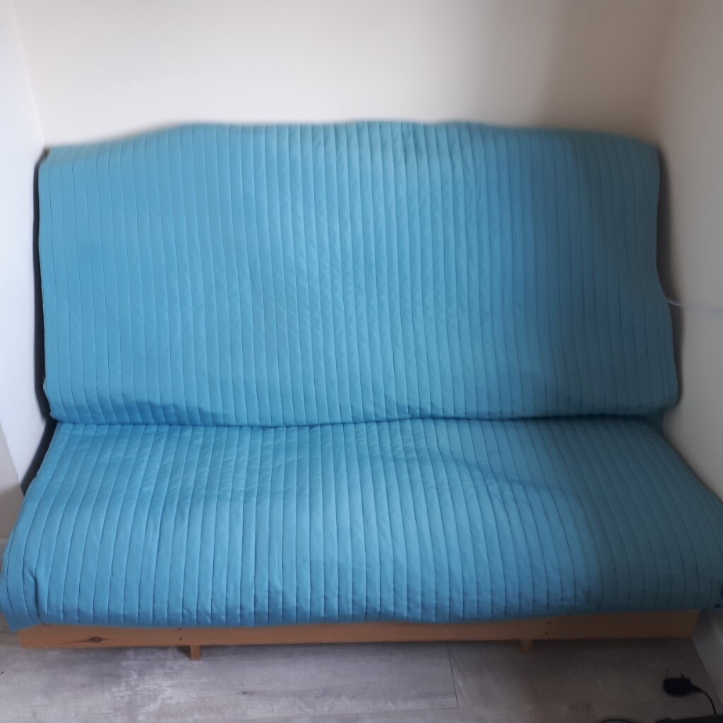 Ikea futon sofa bed pine in Yeadon, West Yorkshire Gumtree