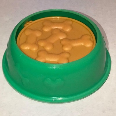 Cabbage Patch Kids CPK Adoptimals Dachshund Dog Interactive-Bone-Water food dish