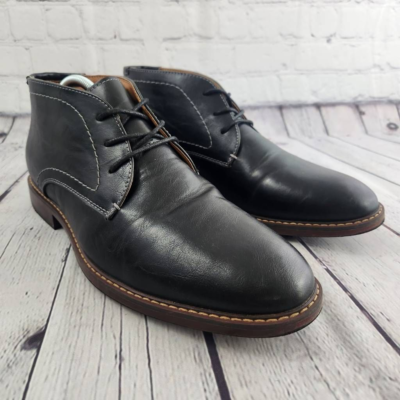 Black Lace Up Sonoron Memory Foam Mens 11
