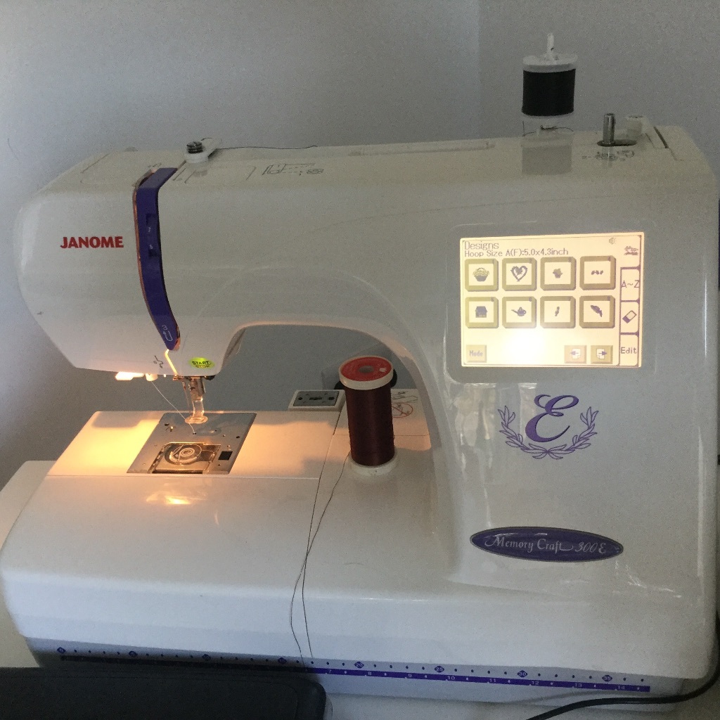 Janome 300e Memory Craft Embroidery Machine in Darlington, County Durham Gumtree