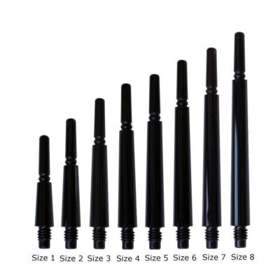 COSMO FIT SHAFT GEAR NORMAL-SPINNING DART SHAFTS - DARK BLACK - SET OF 3