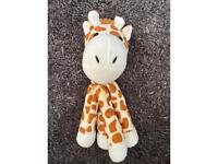 Giraffe Dog Toy with Squeaker and Crunchy Legs - New and Unused 