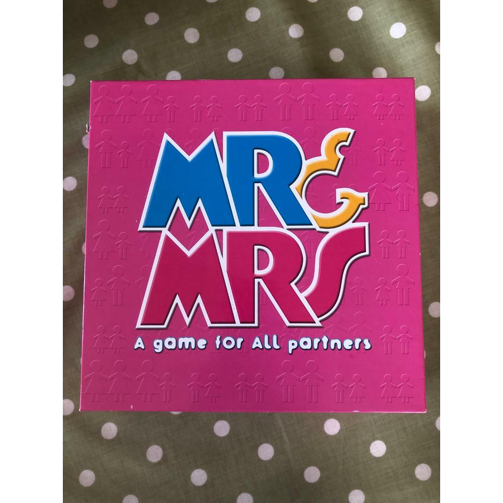 mr & mrs board game