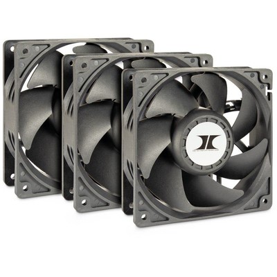 Inter-Tech Lüfter 120 x 120 x 38 IPC Fan Set 3xLüfter 120mm
