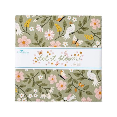 Free Gift W/Let It Bloom 10 In. Layer Cake Little Forest Atelier for Riley Blake