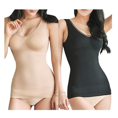 [GlamBody] Body Shaping Undergarments Sleeveless - 2 Colors