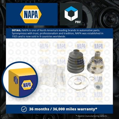 CV Joint fits SKODA SUPERB Mk2, Mk3 Front Outer 1.8 2.0 2.0D 2008 on C.V. NAPA