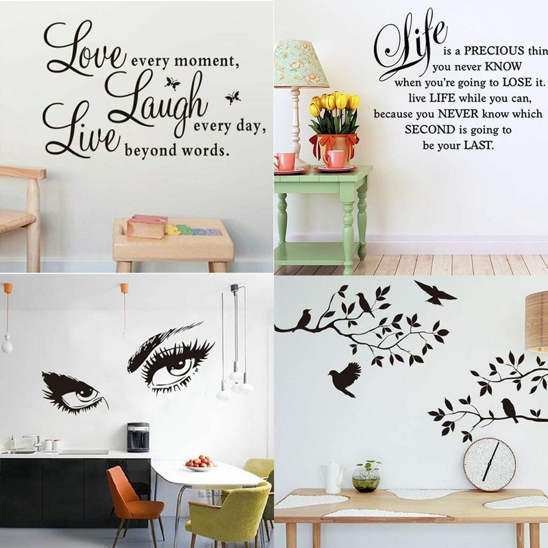 DIY Vinyl Home Room Decor Art Quote Wall Decal Stickers