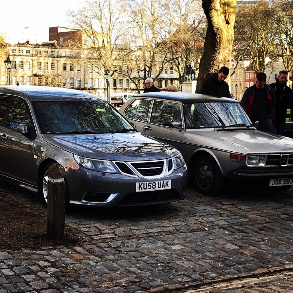 Салон saab 93