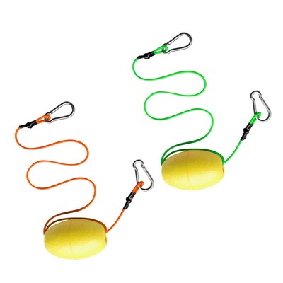 2x Kayak Canoe Floatable Anchor Float Buoy for Tow Line Throw Line Accessory