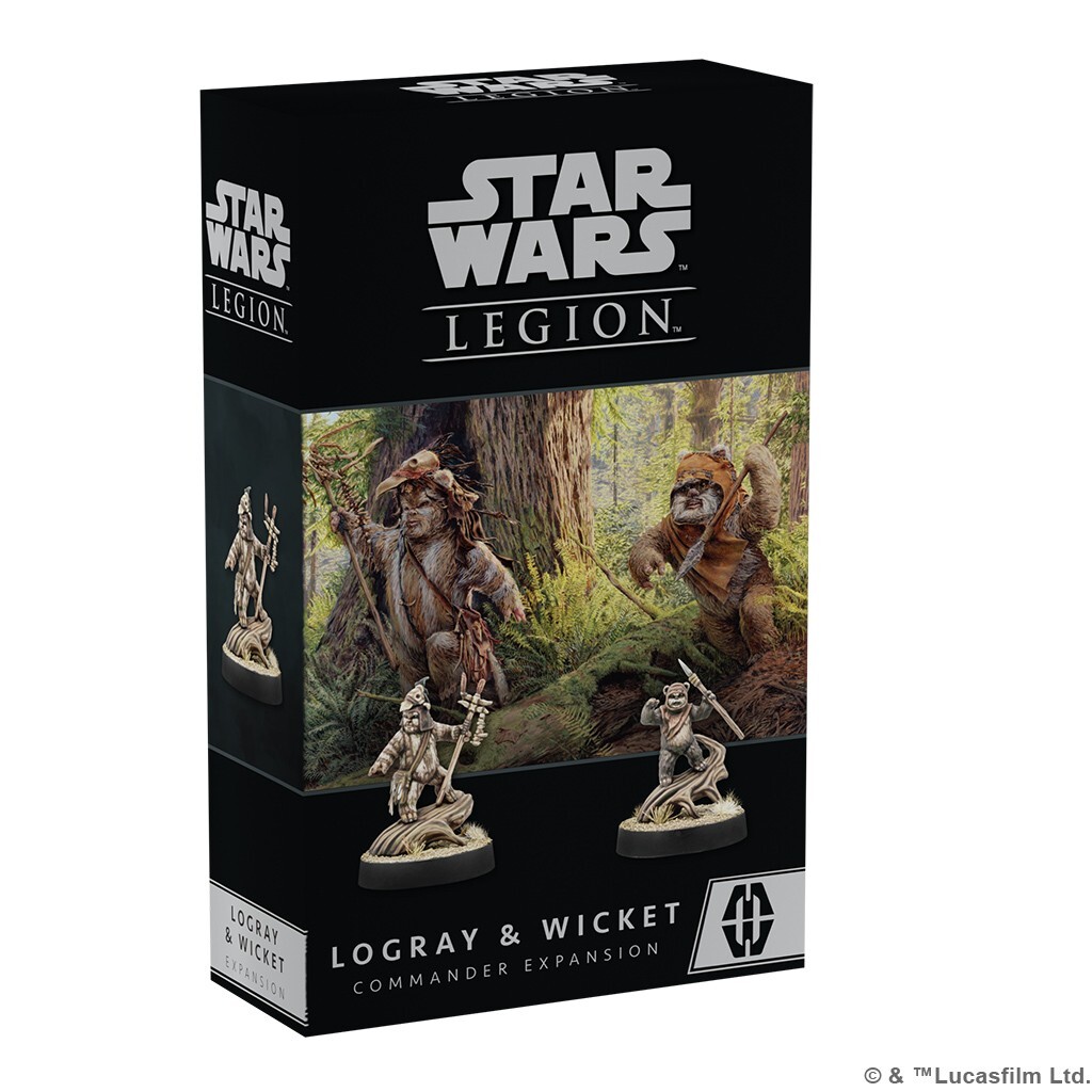 LOGRAY & WICKET COMMANDER EXPANSION Star Wars: Legion FFG NIB