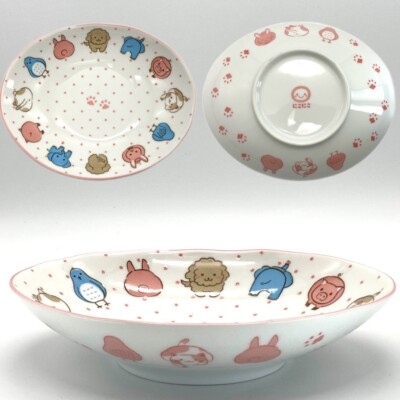 Mino ware Japan (All 2buy-20% 4-50%off) Plate Bowl Cat dog etc cute Animals 