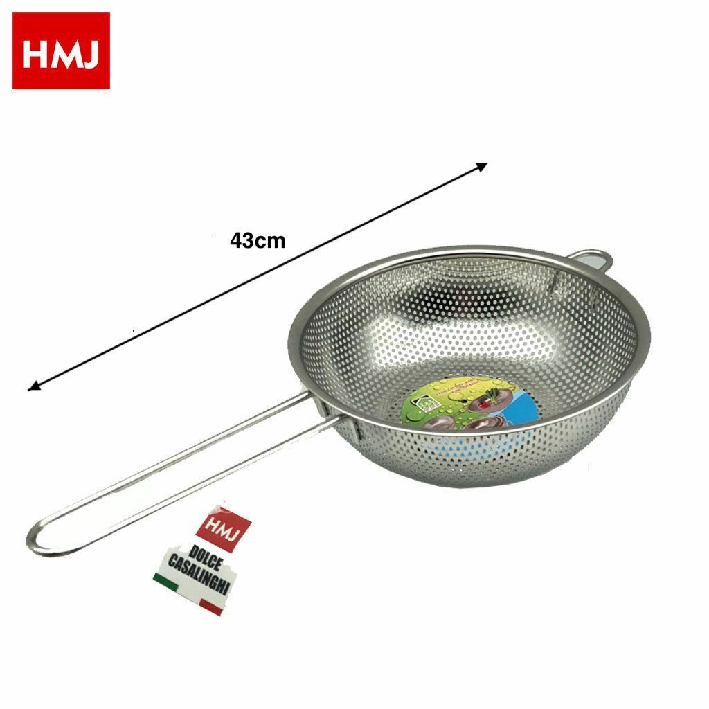 Colino Setaccio Passino Piazza Scolapasta Inox Con Manico 43cm hmj