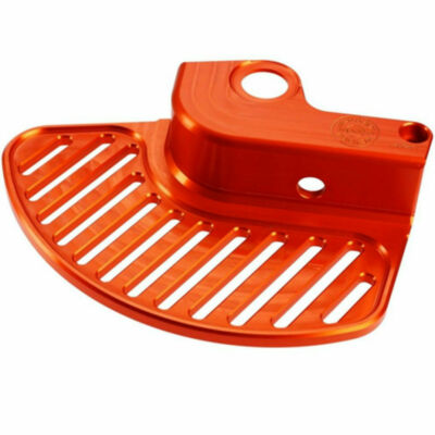 Bullet Proof Designs:KTM Front Disc Guard,Orange 2007-2015 w/26mm axle