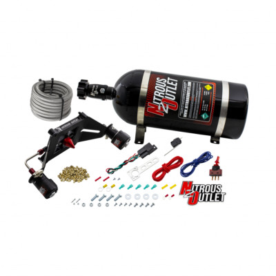 00-10612-GEN4-15 Stinger 4 4150 Deep Break Nitrous Plate System - 15 lb Bottle