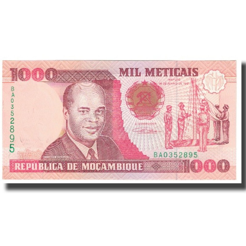 [#616179] Billet, Mozambique, 1000 Meticais, 1991, 1991-06-16, Km:135, Neuf