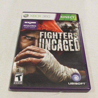 FIGHTERS UNCAGED FOR XBOX 360 CIB W/ MANUAL MUST @@!!