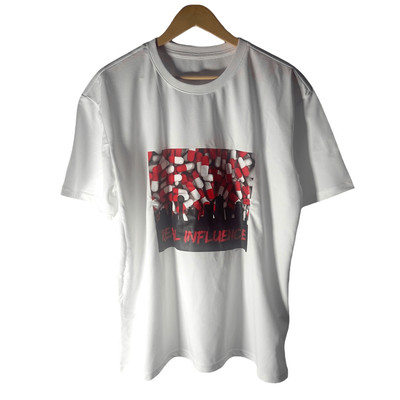 NWT Real Influence Drowning In Pills Dallas Skyline T-shirt Men s L | Streetwear
