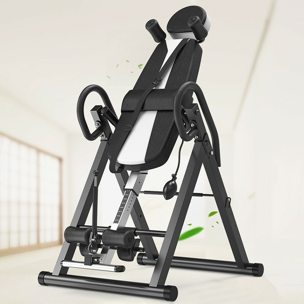Fitness Chiropractic Back Stretcher Inversion Table Heavy Duty