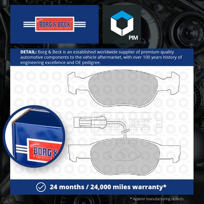 Brake Pads Set Front BBP1441 Borg & Beck 9947118 9947446 9947629 9950713 Quality