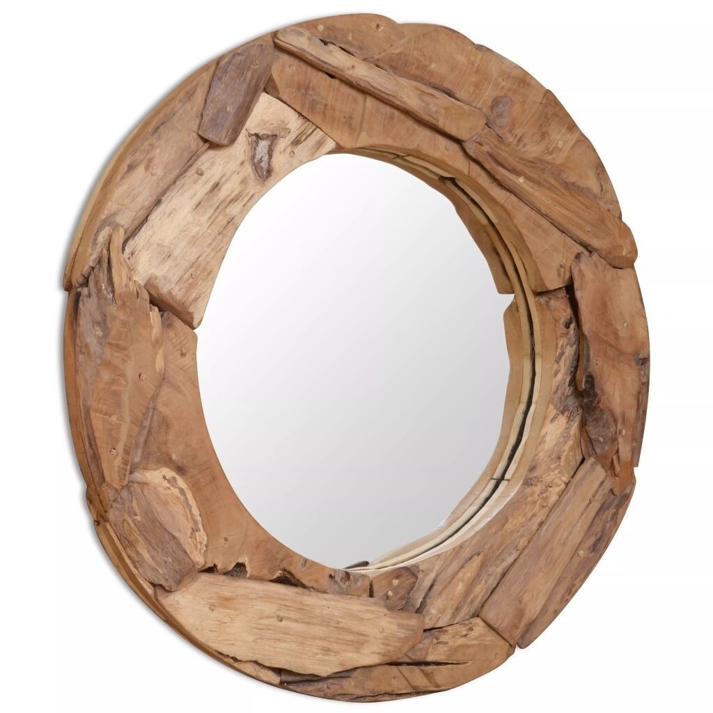 Decorative Mirror Teak 80 cm Round244561 in Victoria, London Gumtree