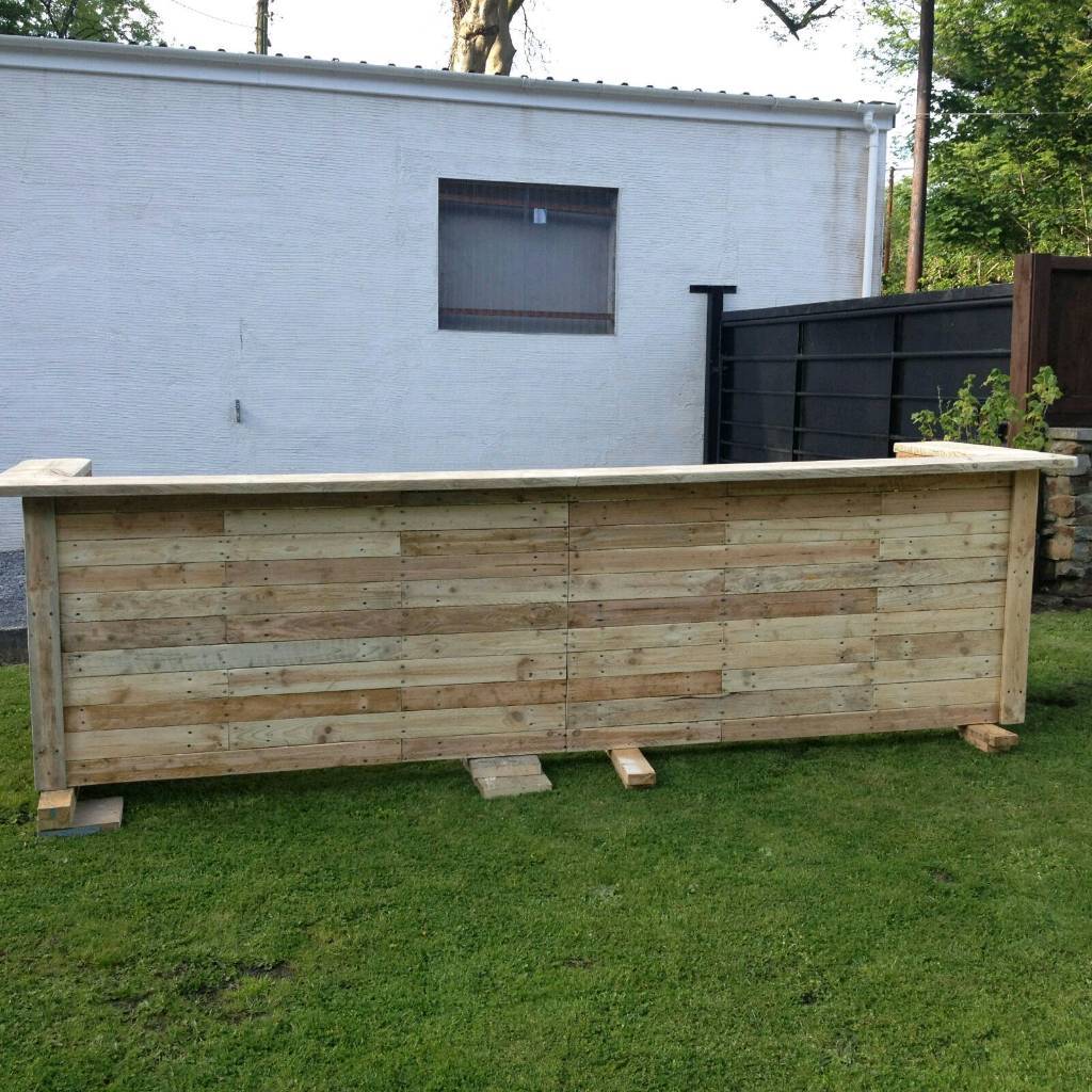 Wooden pallet bar counter market stall in Plymouth, Devon Gumtree