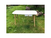White desk/dressing table/ console table