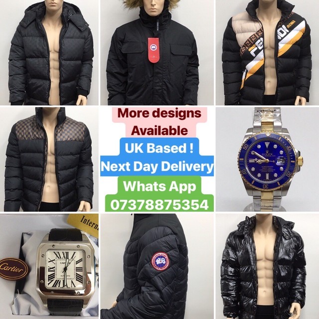 gucci and louis vuitton coat