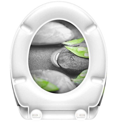 SCHÜTTE Toilettensitz STONE Duroplast Toilettendeckel WC Sitz Deckel Klobrille