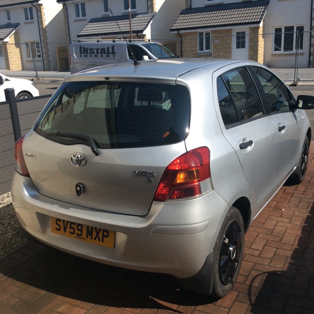 59 plate Toyota Yaris 1.0l. 5 door , low mileage in West Calder, West