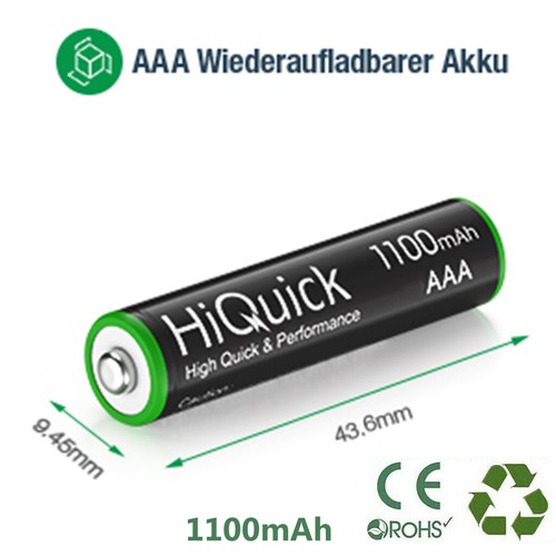 EBL1.2V NiMH AAA Rechargeable Batteries for Panasonic Cordless Phone Battery LOT