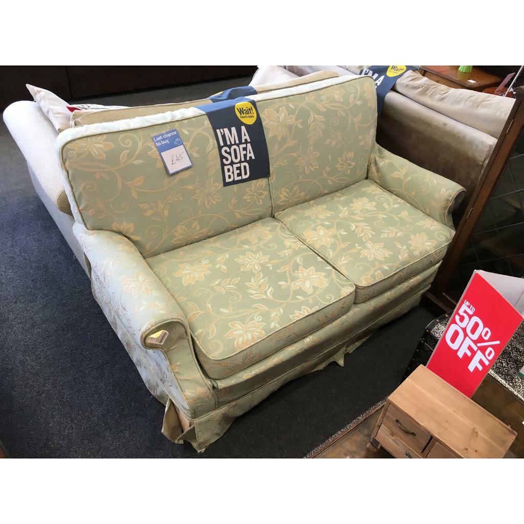 BHF 2 Seater Sofa Bed Metal Action in Cheltenham, Gloucestershire