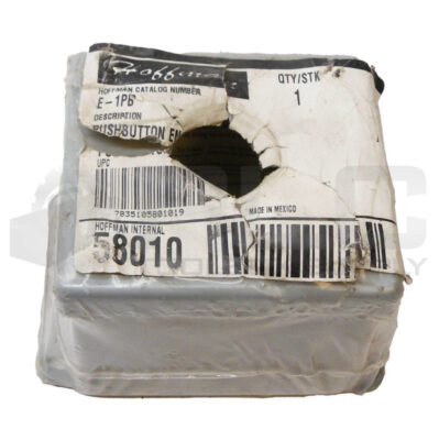 SEALED NEW HOFFMAN E-1PB PUSHBUTTON ENCLOSURE 58010 *READ*