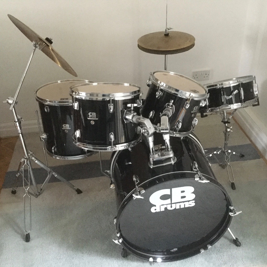 CB 5 Piece Drum Kit. Good condition. Clean and only 1 year old. Fully