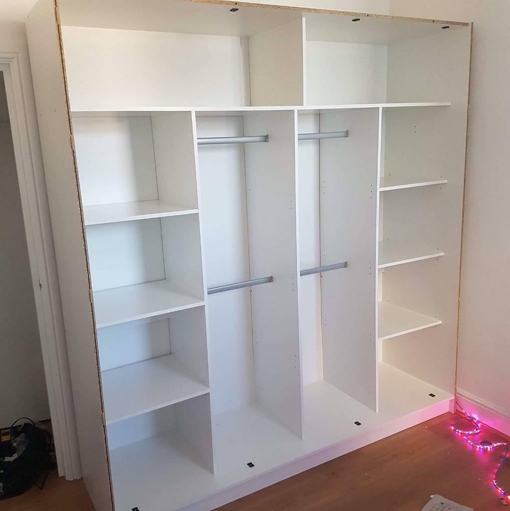 💷🛠HUGE SAVINGS ON NEW SLIDING WARDROBES WITH FULL MIRRORS, SHELVES