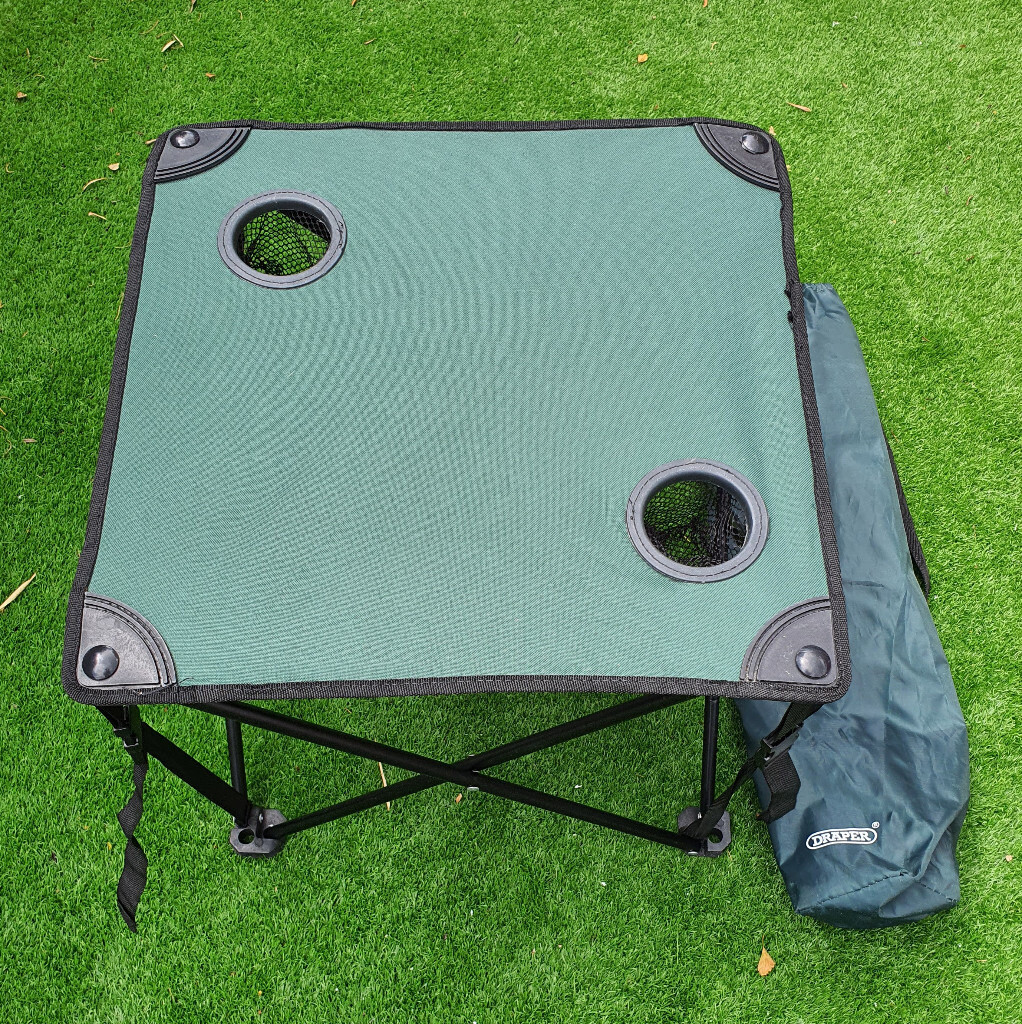 canvas camping table