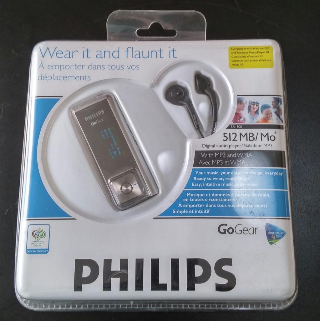 Philips GoGear 512MB MP3 Player. Brand New Sealed in Peacehaven, East