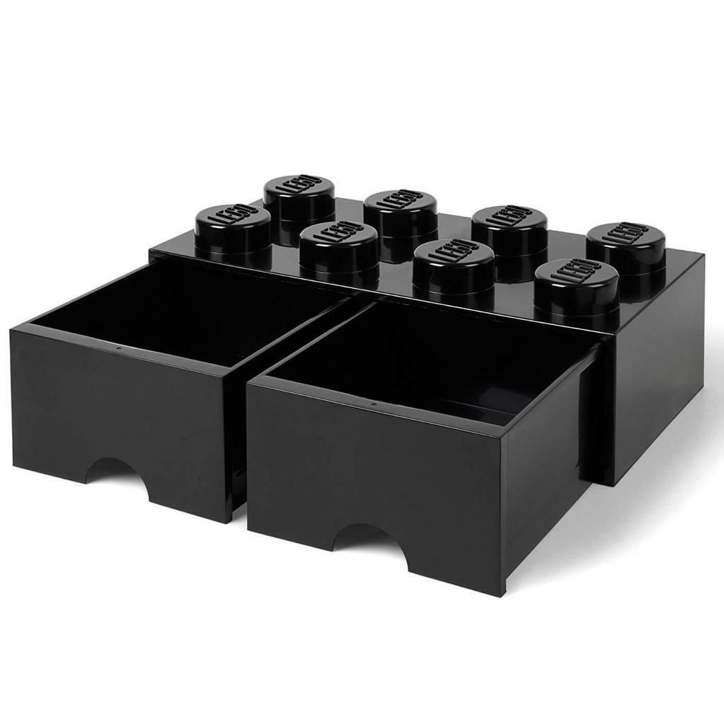 Black Lego Brick Storage Drawers In Bletchley Buckinghamshire