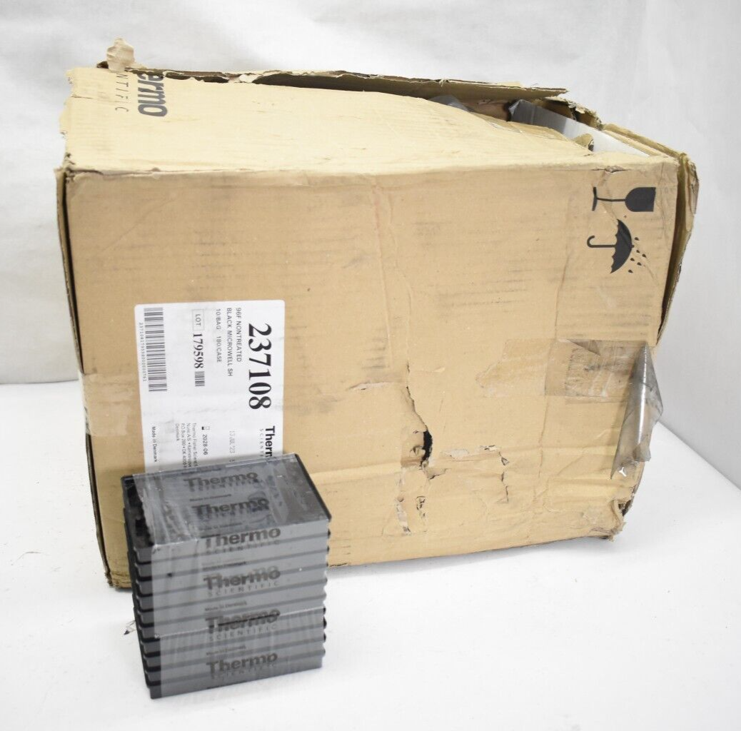 ☆B☆ Thermo 237108 Scientific MaxiSorp Microplate 96 Well Black