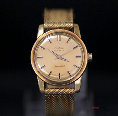 Omega Automatic Seamaster 2846 2848 Watch - Full 18K YG 34mm
