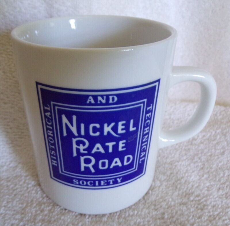 Railroad Theme Coffee Mug: NICKEL PLATE ROAD SOCIETY Muncie Indiana 1990 Conven.