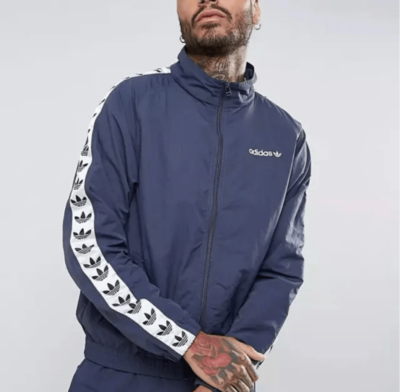 Adidas tape track top top