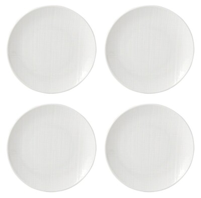 Bernardaud Organza Set of 4 Coupe Bread & Butter Plates #5602-20332