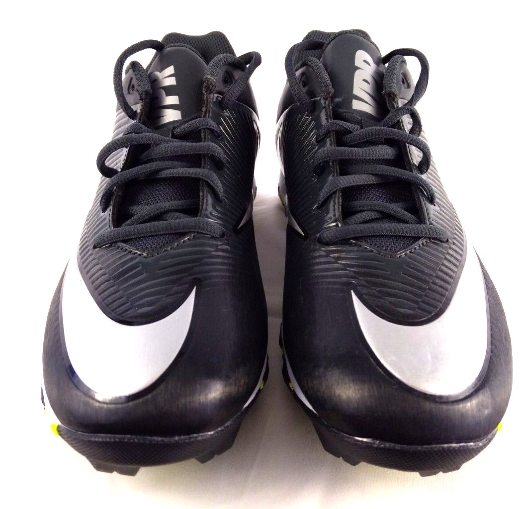 Nike Mens Vapor Shark 2 Football Cleats 833391002 Black Silver Size 9